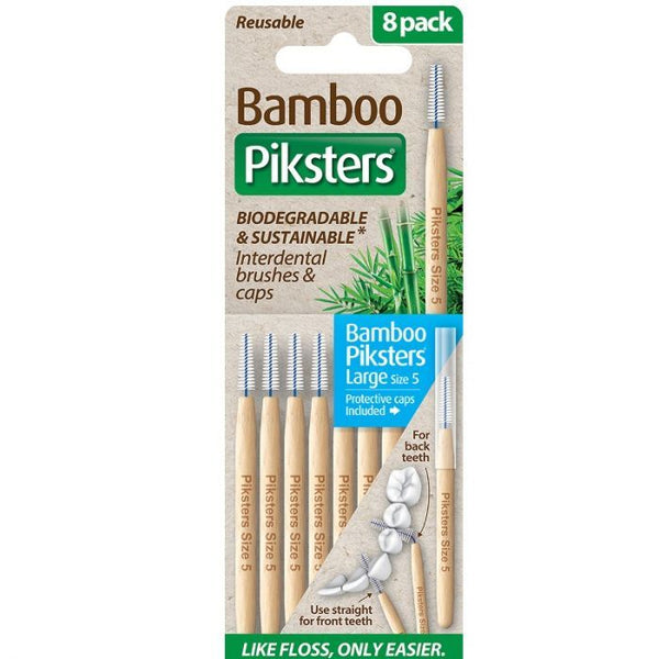 Piksters Bamboo Straight Size 5 8 Pack