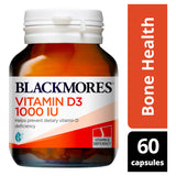 Blackmores Vitamin D3 1000Iu 60 Capsules