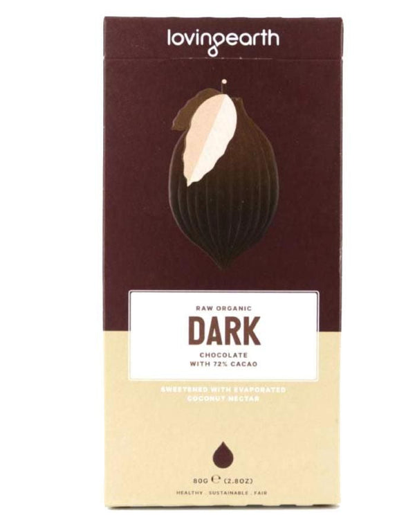 Loving Earth Chocolate Dark 80g