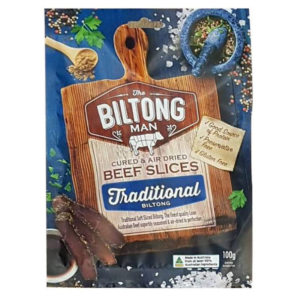 The Biltong Man Traditional Biltong 100g