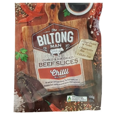 The Biltong Man Chilli Biltong 100g