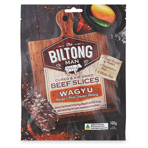 The Biltong Man Mango Chilli Wagyu Biltong 100g