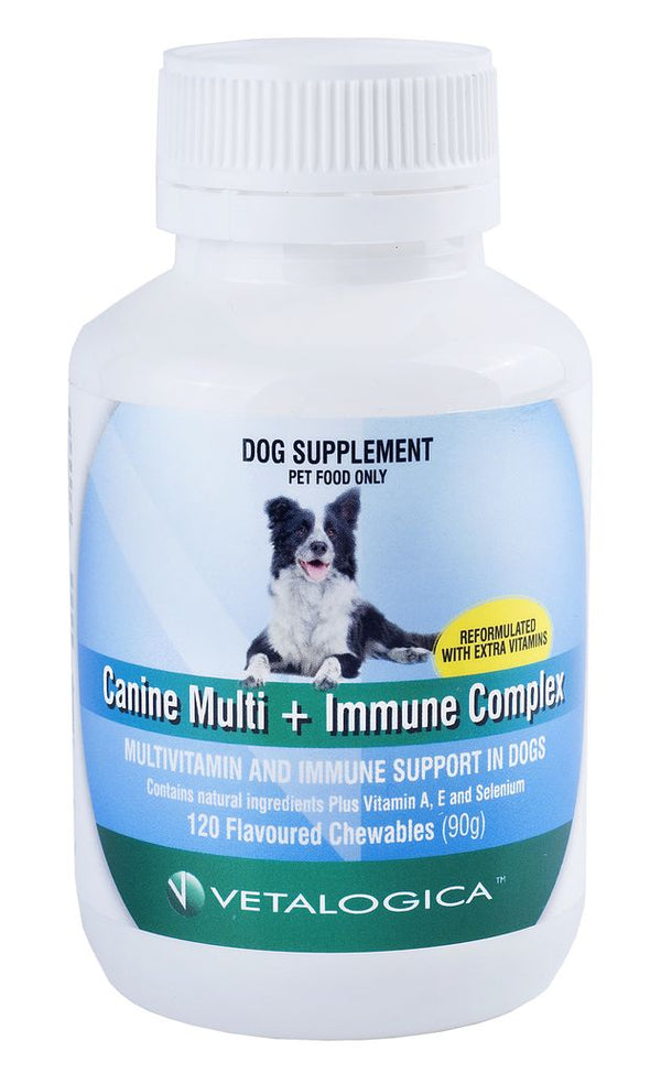Vetalogica Canine Multi & Immune Complex 120'S 100g