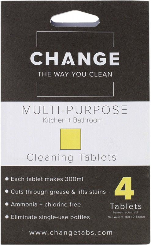 CHANGE Multi-Purpose Cleaning  4 Tablets