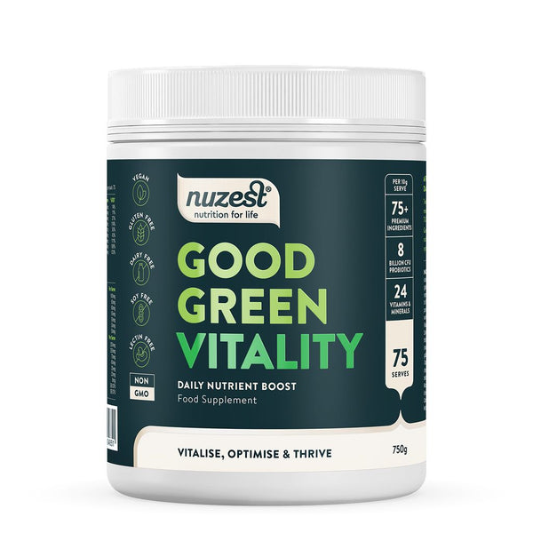 Nuzest Good Green Vitality 750g Multi Vitamin Powder