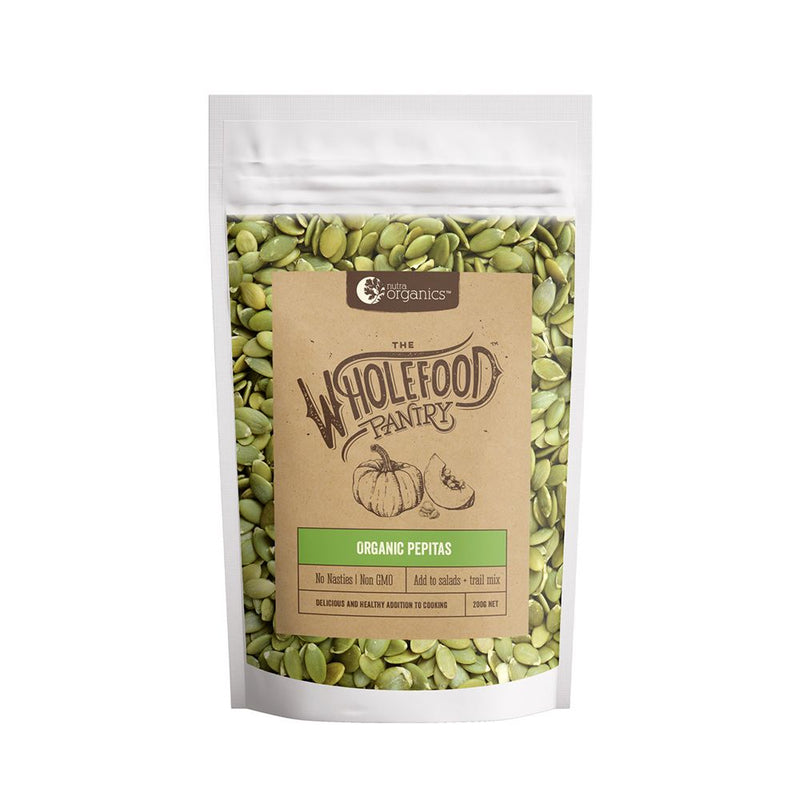 Nutra Organics The Wholefood Pantry Organic Pepitis 200g