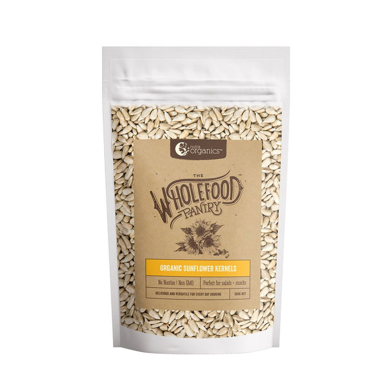 Nutra Organics The Wholefood Pantry Organic Sunflower Kernels 500g