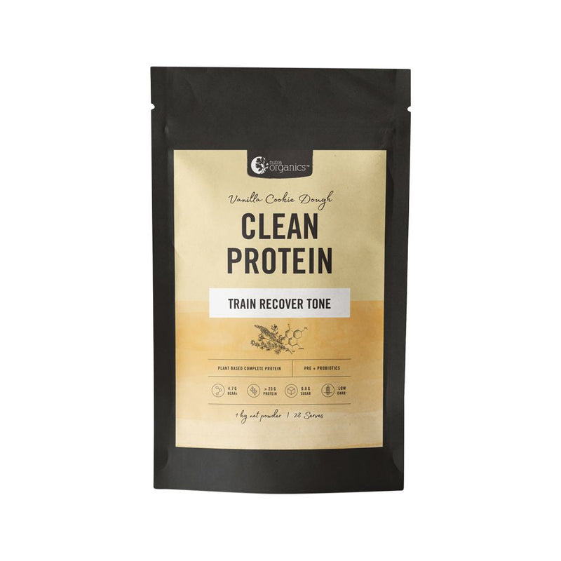 Nutra Organics Clean Protein Vanilla Cookie Dough 1 kg