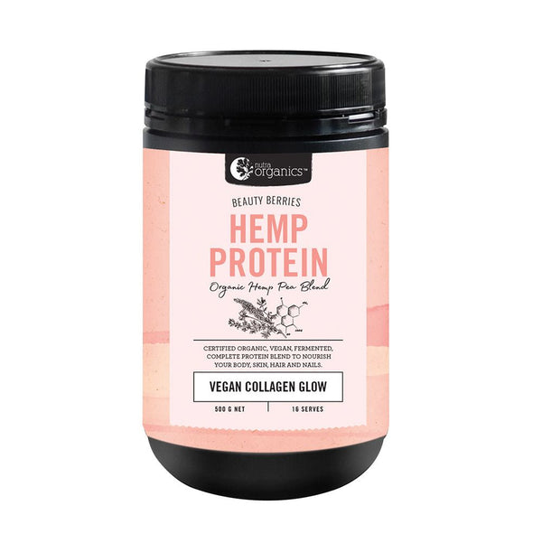 Nutra Organics Hemp Protein Beauty Berries 500g