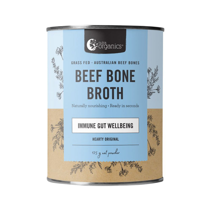 Nutra Organics Bone Broth Beef Hearty Original 125g