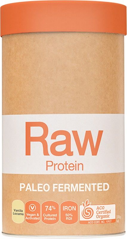 Amazonia Raw Protein Paleo Fermented Vanilla Lucuma 500g