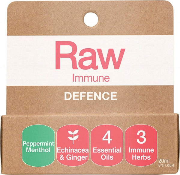 AMAZONIA RAW Immune Defence Peppermint Menthol 20ml