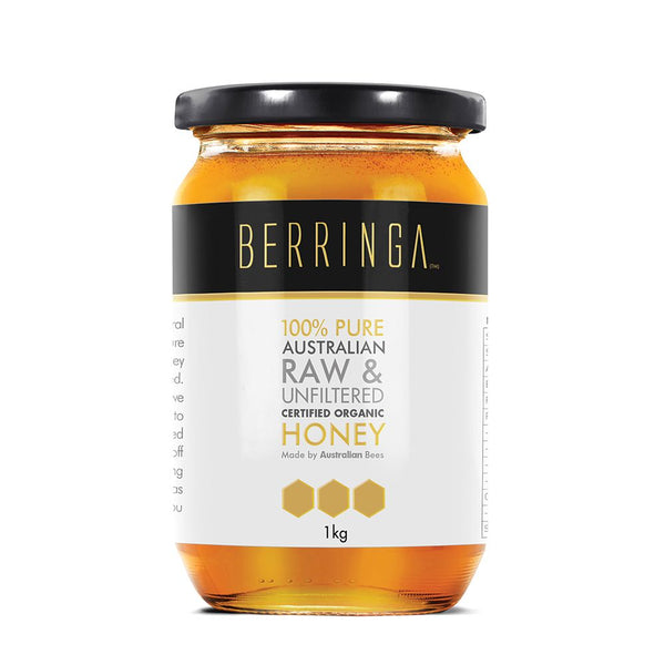 Berringa Honey Australian Pure Organic Raw & Unfiltered Honey 1 kg