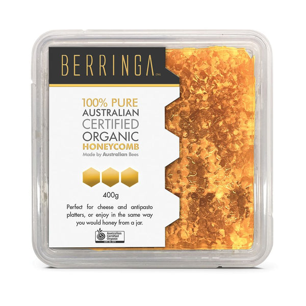 Berringa Honey Berringa Australian Pure Organic Honeycomb 400g