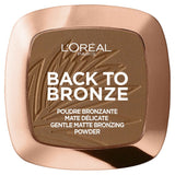 L'Oreal Paris Back To Bronze Matte Bronzer - Sunkiss