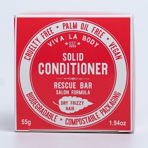 Viva La Body Rescue Bar Solid Conditioner Salon Formula 55g Bar