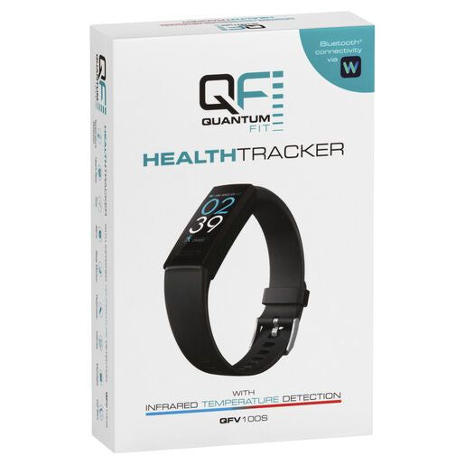 Quantum Fit Wrist Fitness Tracker With Thermometer Function
