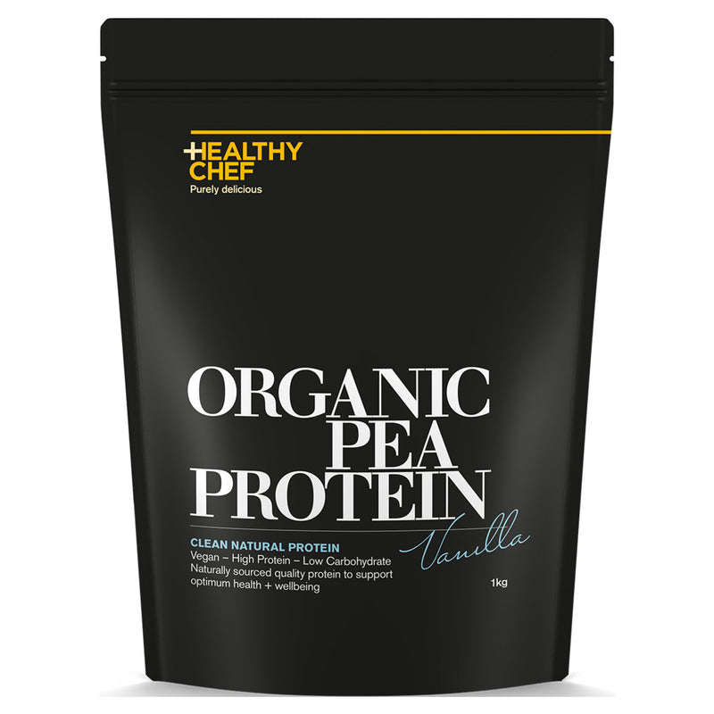 The Healthy Chef Organic Pea Protein Vanilla 1kg