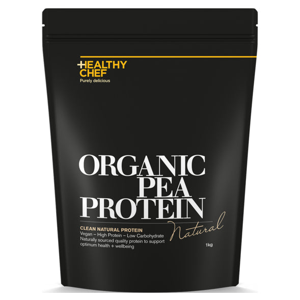 The Healthy Chef Organic Pea Protein Natural 1kg