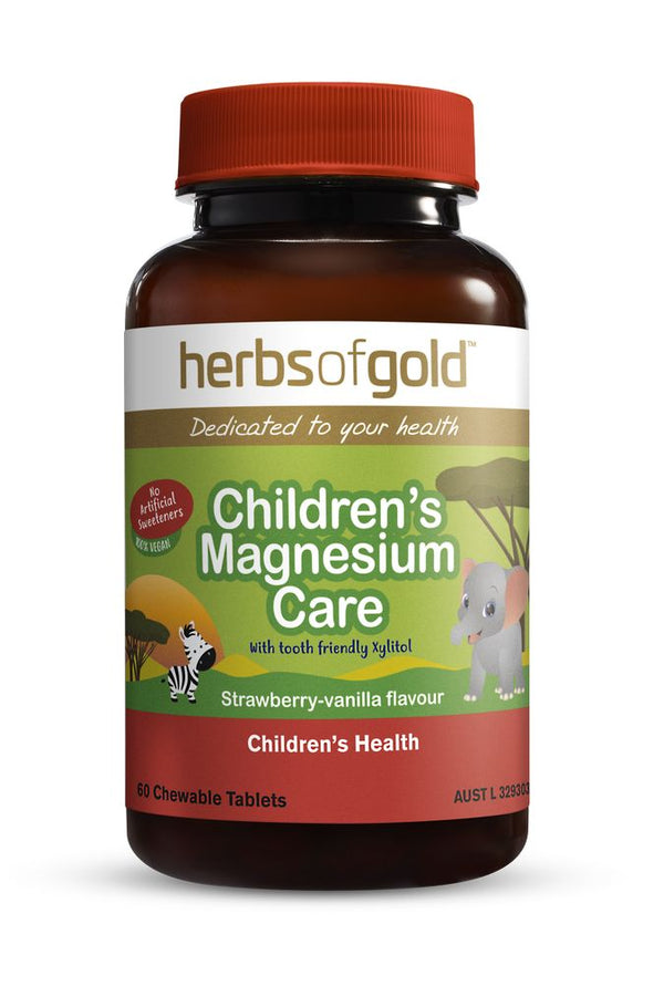 Herbs of Gold Children's Magnesium Care (Chewable) 60 Tablets