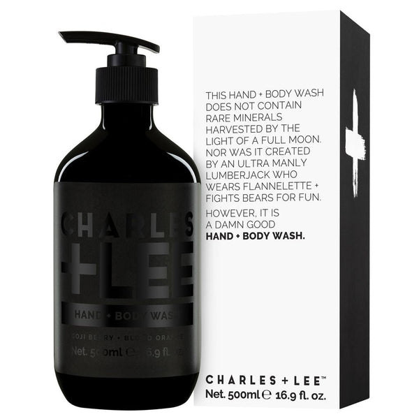 Charles + Lee Hand & Body Wash 500ml
