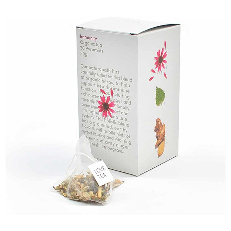 Love Tea Organic Immunity Tea X 20 Pyramids