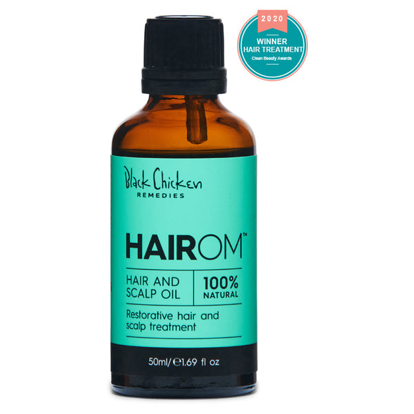 Black Chicken Remedies HairOM Restorative Hair and Scalp Treatment 50ml