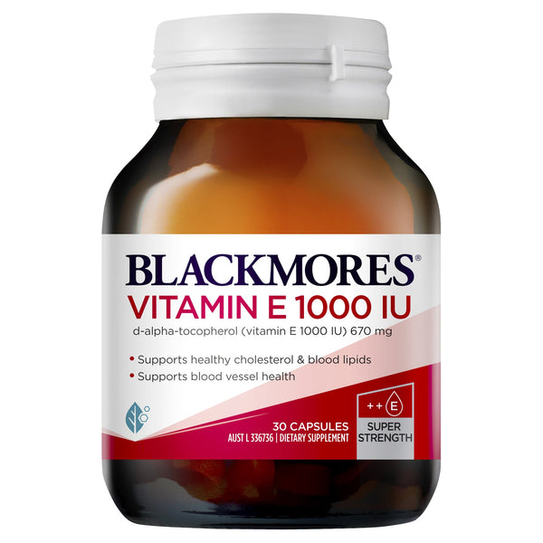 Blackmores Vitamin E 1000Iu 30 Capsules