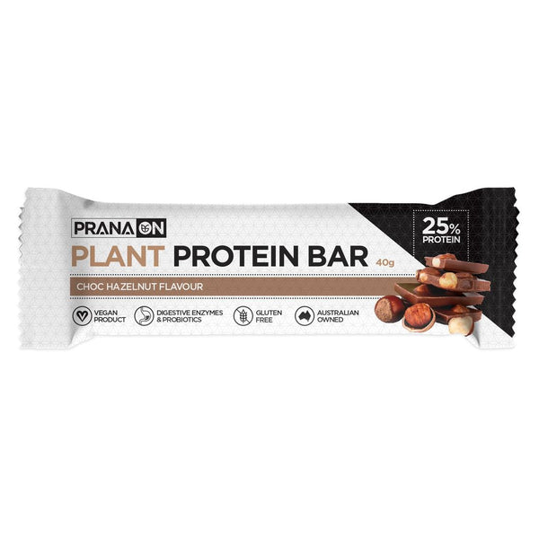 PranaOn Plant Protein Bar - Choc Hazelnut 40g