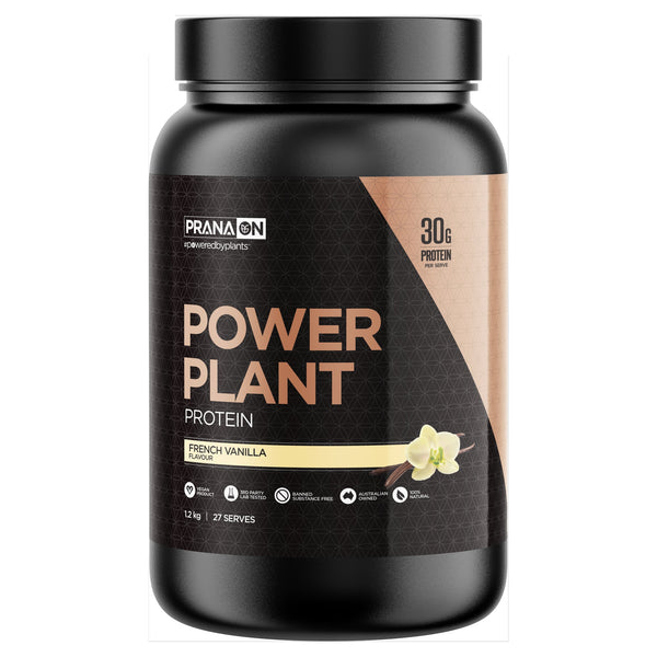 PranaOn Power Plant Protein - French Vanilla 1.2kg