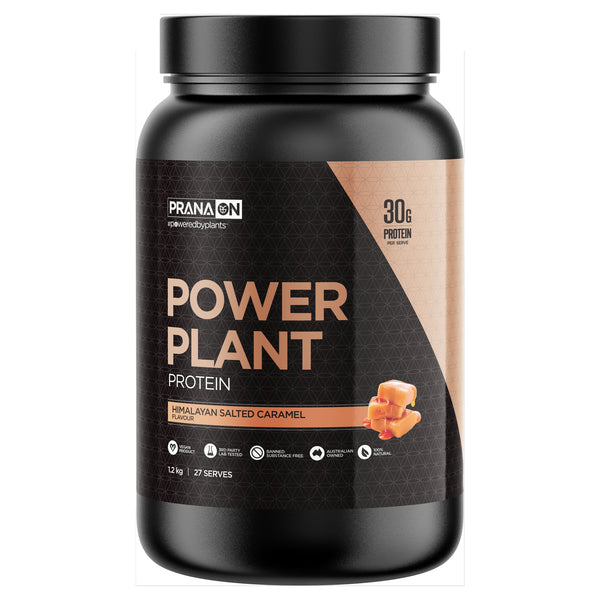 PranaOn Power Plant Protein - Himalayan Salted Caramel 1.2kg
