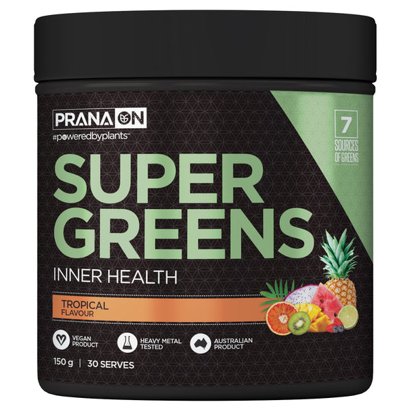 PranaOn Super Greens - Tropical 150g