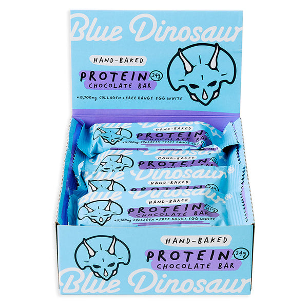 Blue Dinosaur Protein Bar Chocolate 60g x 12