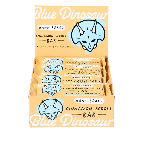 Blue Dinosaur Bar - Cinnamon Scroll 45g x 12