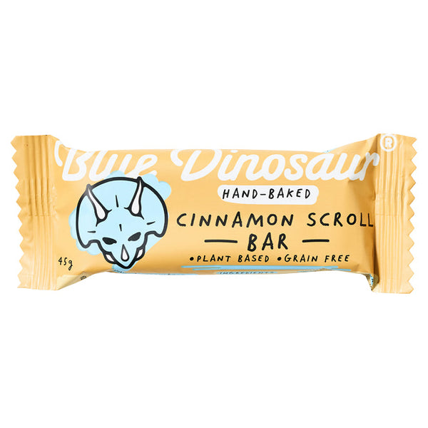 Blue Dinosaur Bar - Cinnamon Scroll 45g