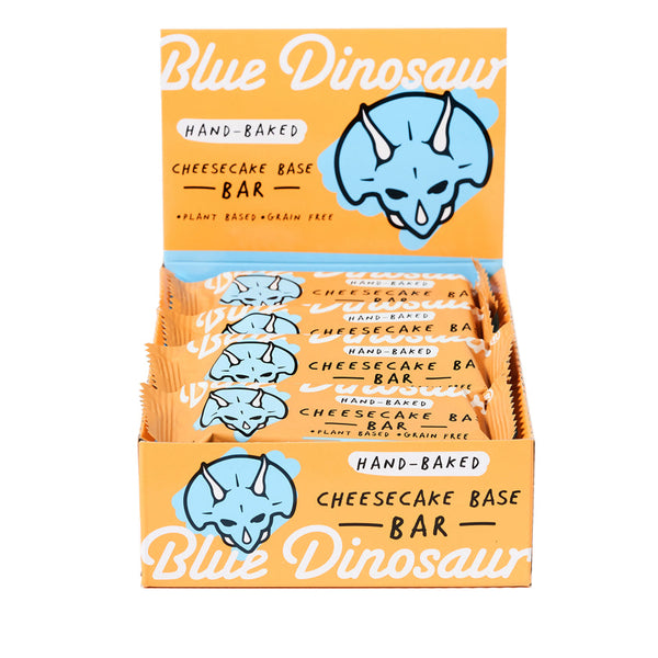 Blue Dinosaur Cheescake Base Bar 45g x 12