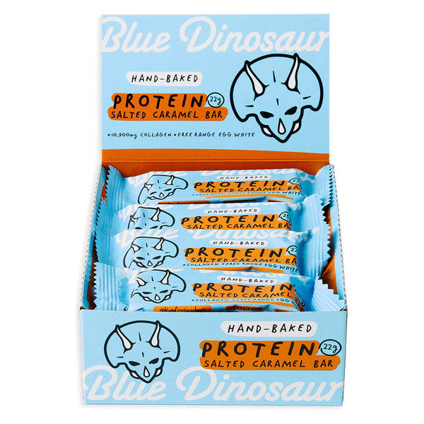 Blue Dinosaur Protein Salted Caramel Bar 60g x 12