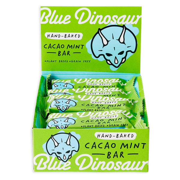 Blue Dinosaur Cacao Mint Bar 45g x 12