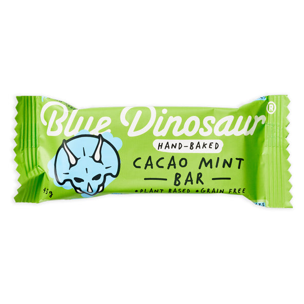 Blue Dinosaur Bar Cacao Mint 45g