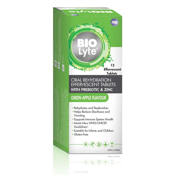 Bio Lyte Effervescent Green Apple Tablet 12s