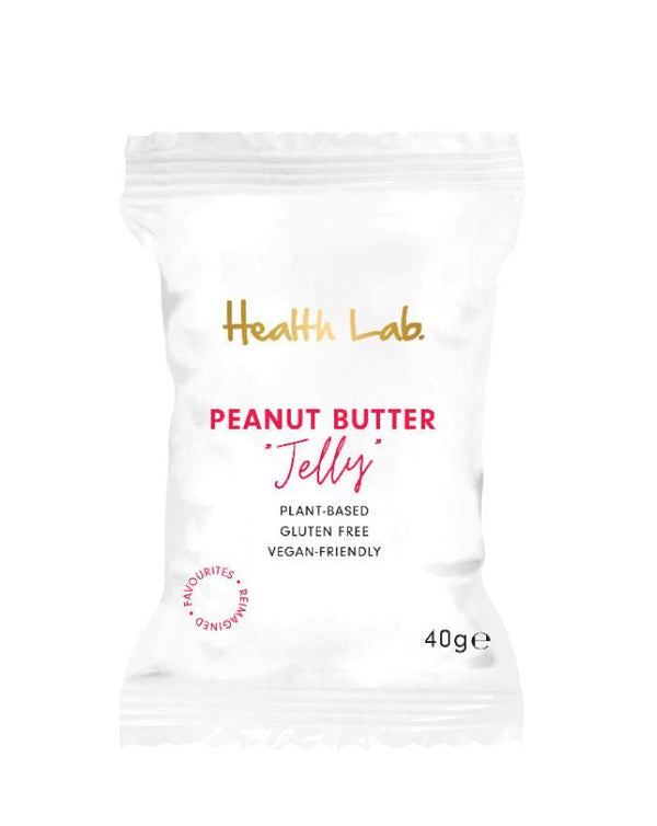 Health Lab Nut Butter Filled Ball Peanut Butter Jelly 40g
