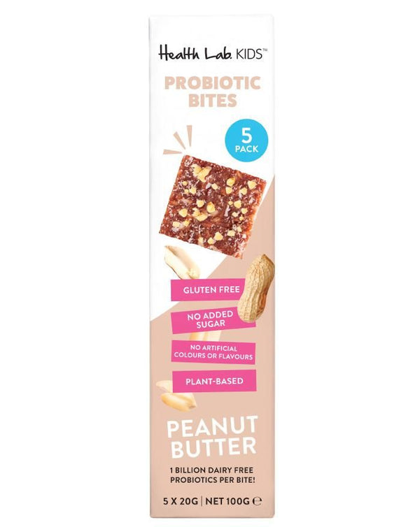 Health Lab Kids Peanut Butter Probiotic Bites 100g