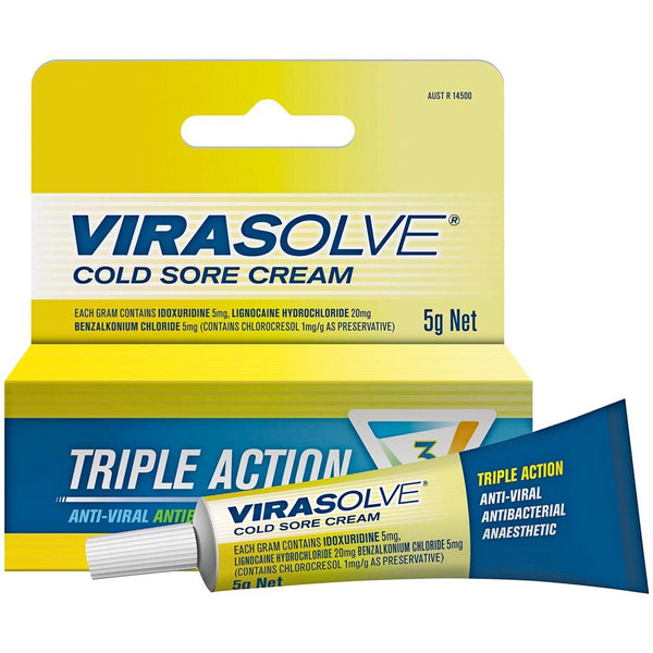Virasolve Coldsore Cream 5g