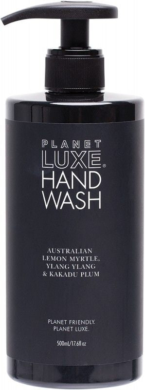 Planet Luxe Hand Wash 500ml - Lemon Myrtle Blend Black