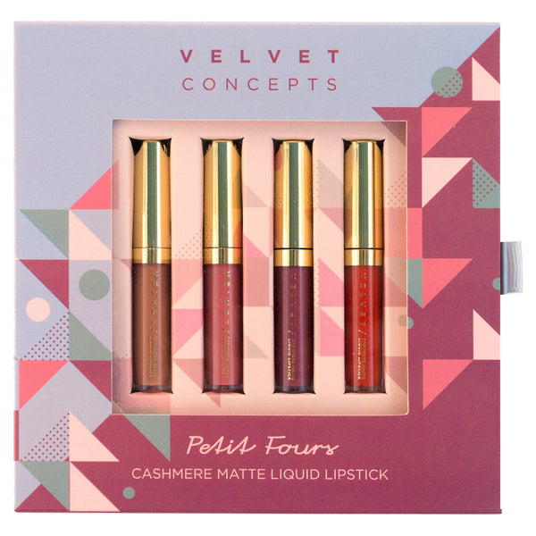 Velvet Concepts Petit Fours Cashmere Matte Liquid Lipstick