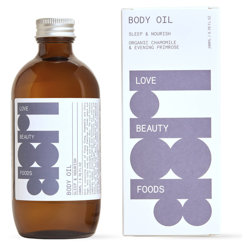 Love Beauty Foods Sleep & Nourish Body Oil 200ml