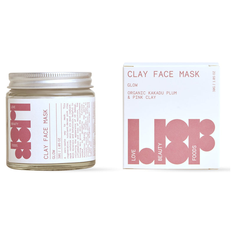 Love Beauty Foods Glow Clay Face Mask 30g