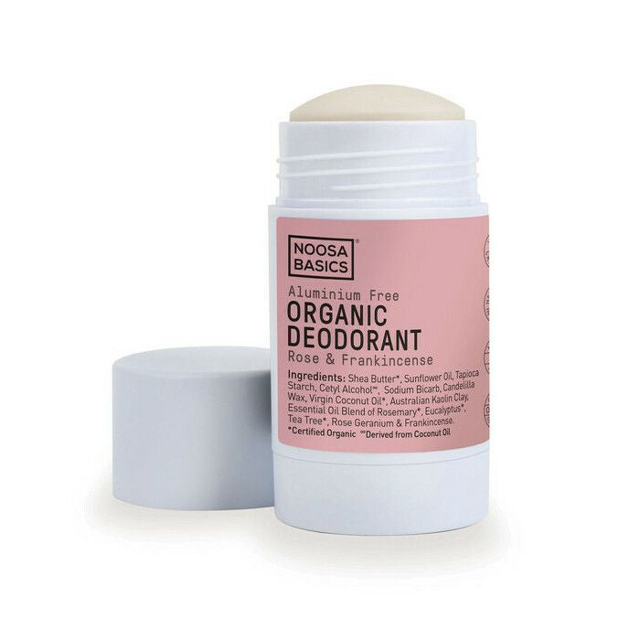 Noosa Basics Deodorant Stick 60g - Rose & Frankincense