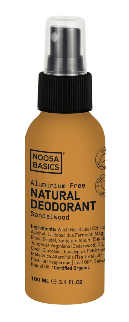 Noosa Basics Natural Deodorant Spray 100ml - Sandalwood
