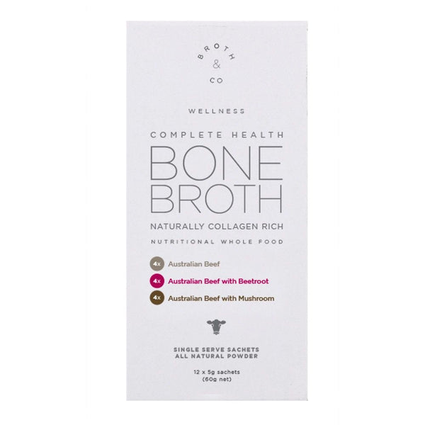 Broth & Co Complete Beef Bone Broth 12X5g